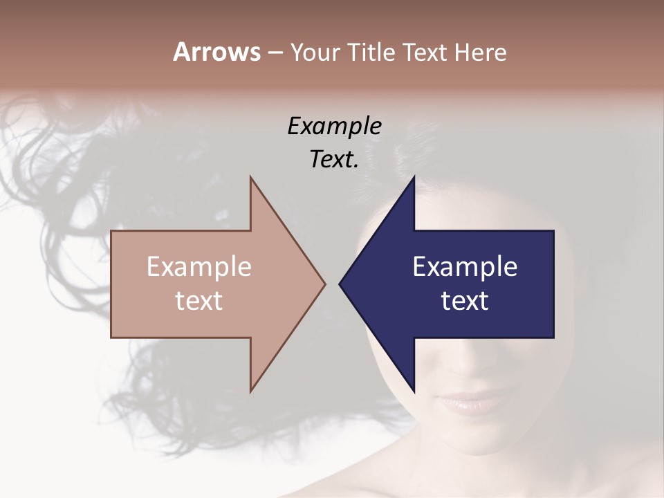 Close Up Bright Skin PowerPoint Template