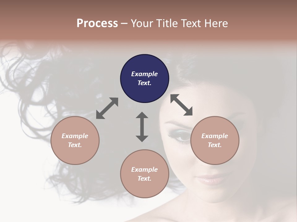 Close Up Bright Skin PowerPoint Template