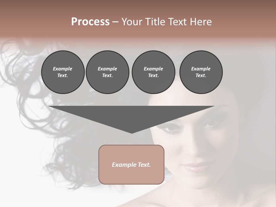 Close Up Bright Skin PowerPoint Template