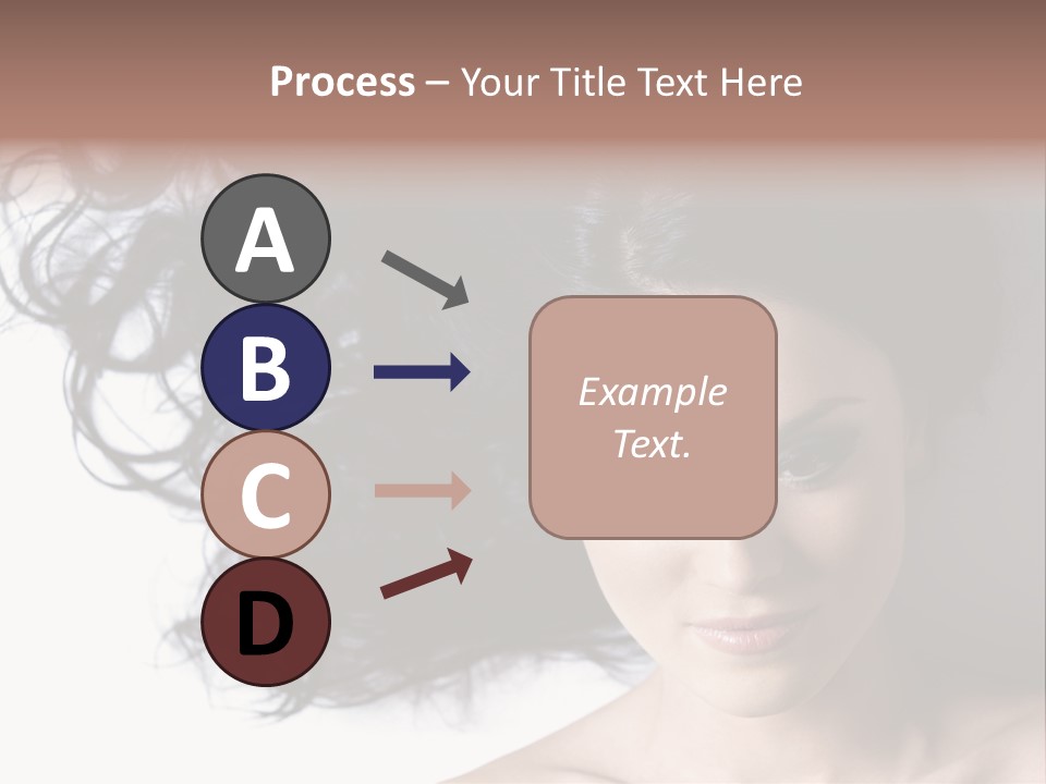 Close Up Bright Skin PowerPoint Template