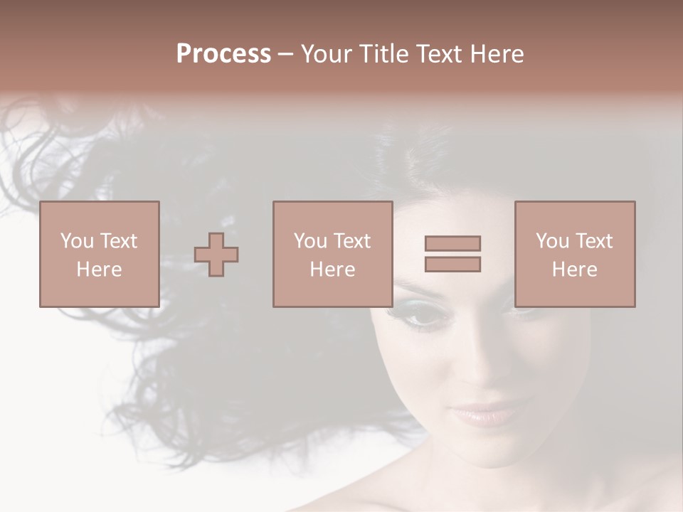 Close Up Bright Skin PowerPoint Template