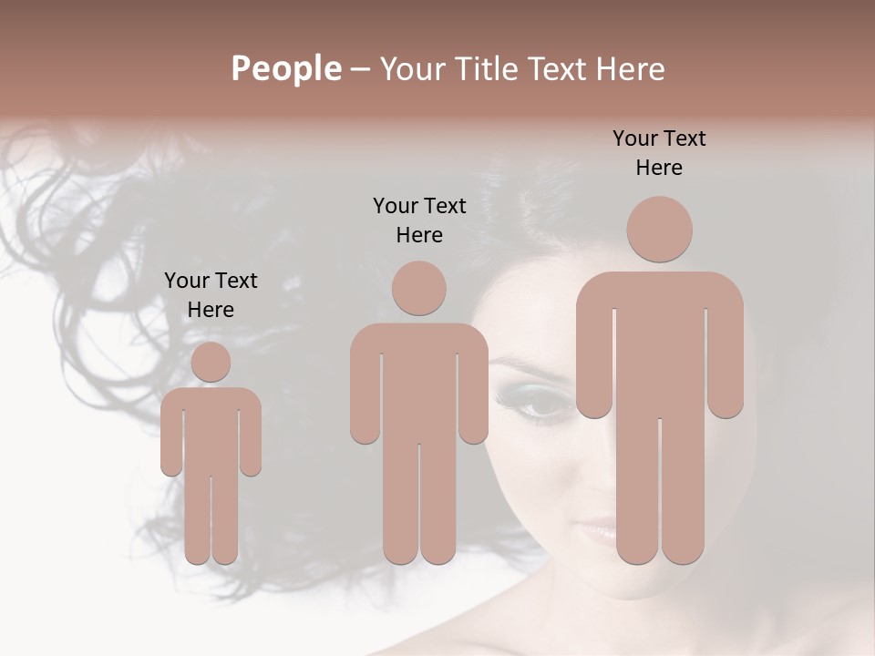 Close Up Bright Skin PowerPoint Template