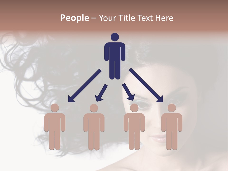 Close Up Bright Skin PowerPoint Template