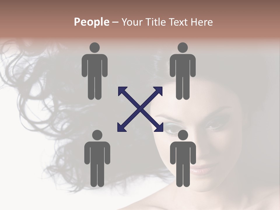 Close Up Bright Skin PowerPoint Template