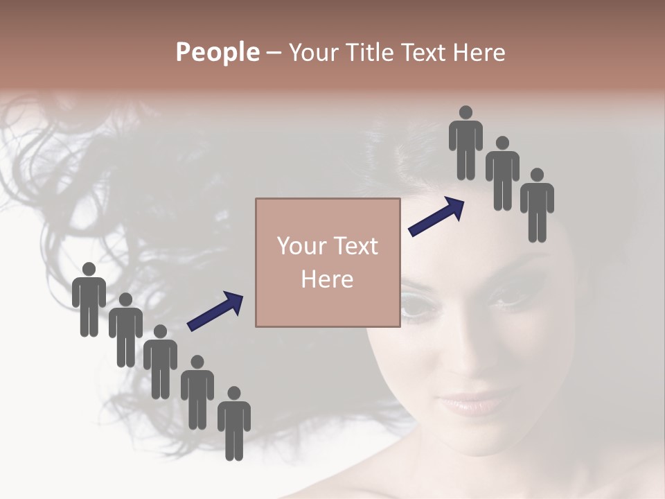 Close Up Bright Skin PowerPoint Template
