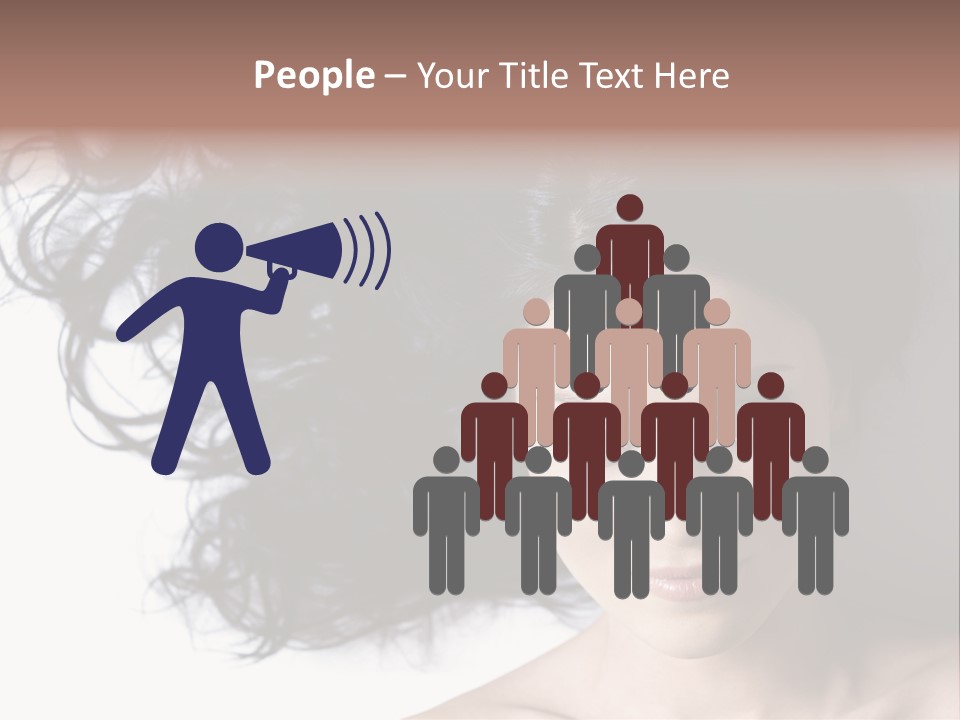 Close Up Bright Skin PowerPoint Template