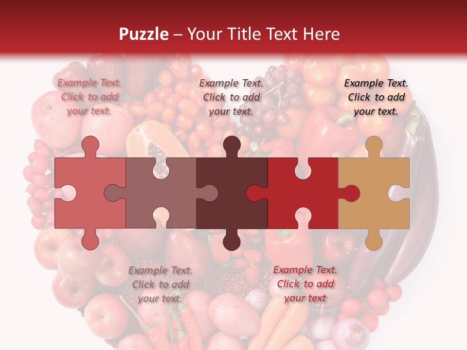 Isolated Fresh Grape PowerPoint Template