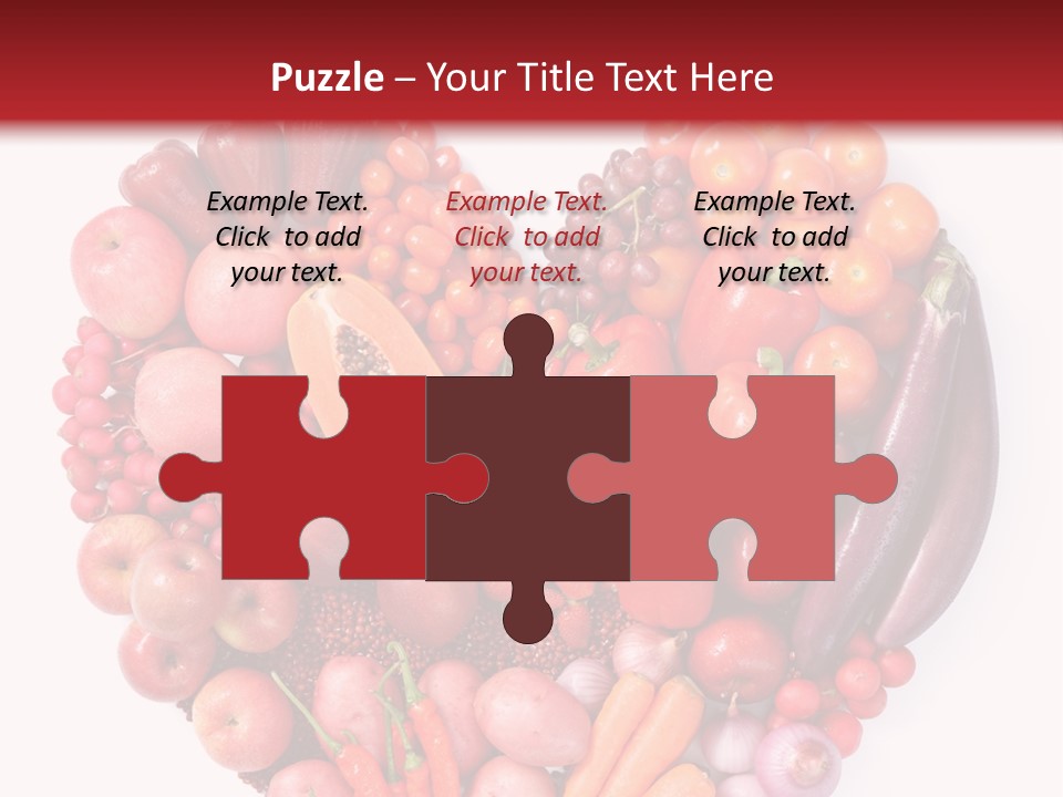 Isolated Fresh Grape PowerPoint Template