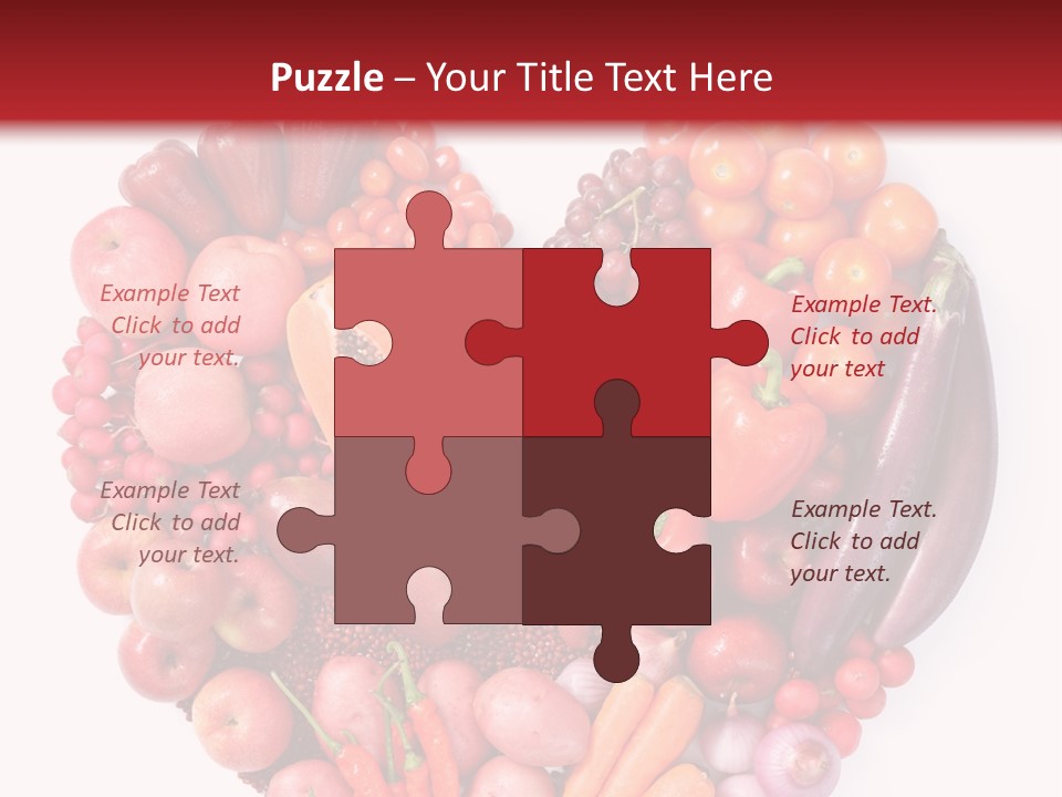 Isolated Fresh Grape PowerPoint Template