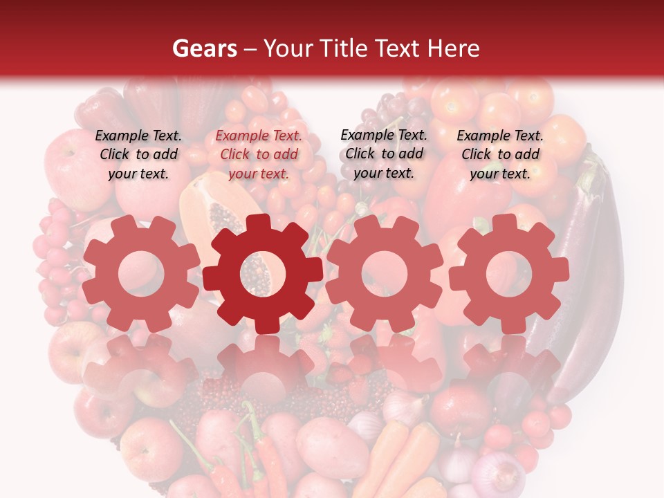 Isolated Fresh Grape PowerPoint Template
