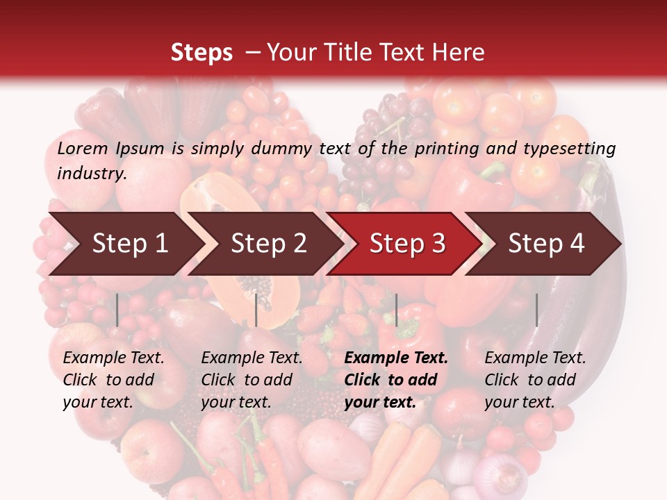 Isolated Fresh Grape PowerPoint Template