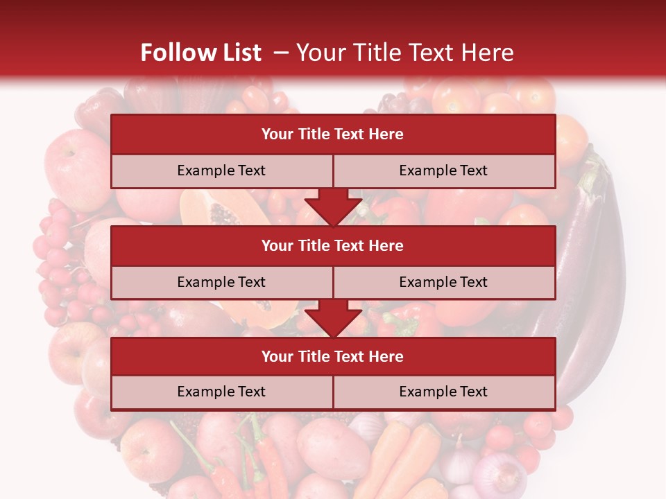 Isolated Fresh Grape PowerPoint Template