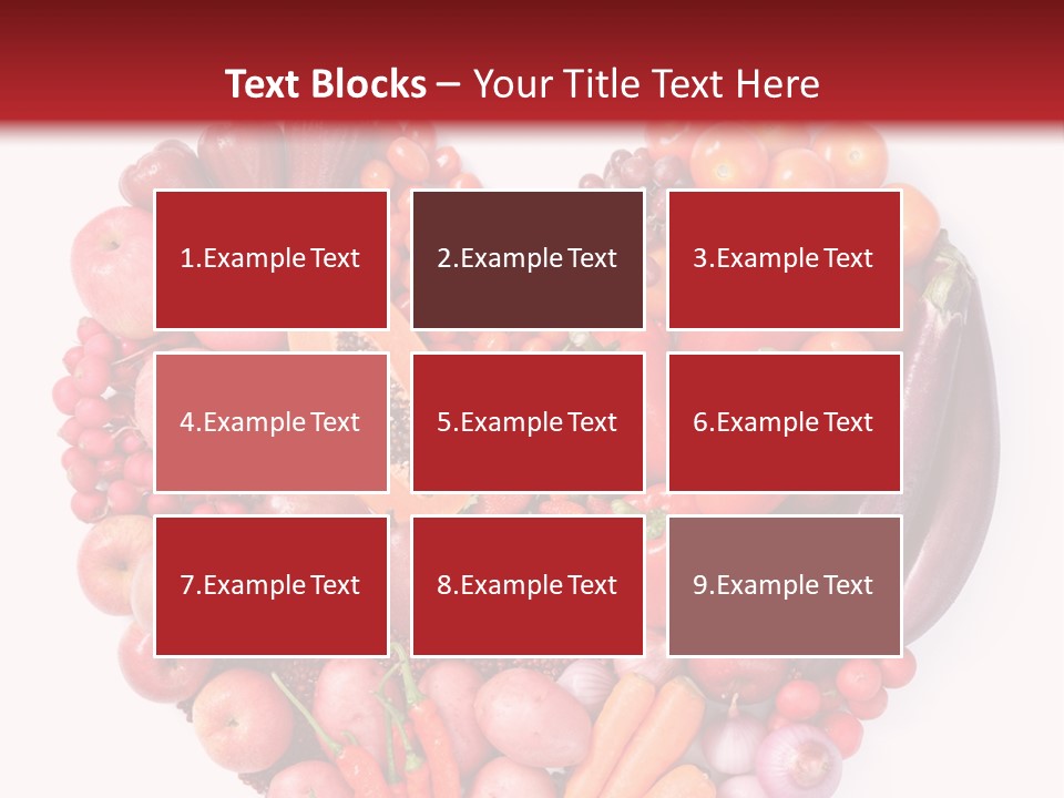 Isolated Fresh Grape PowerPoint Template