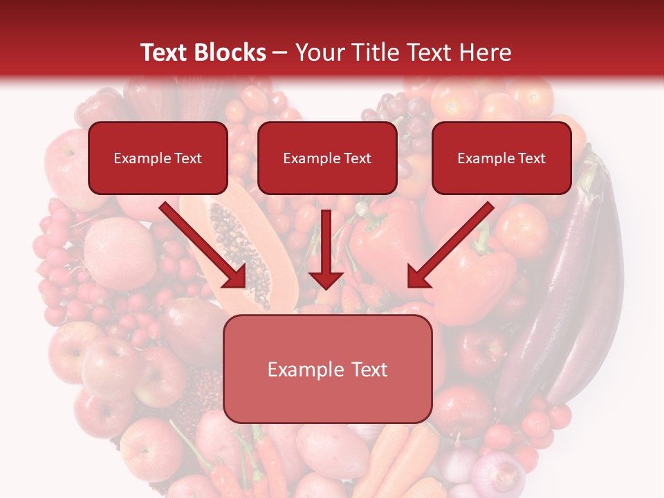 Isolated Fresh Grape PowerPoint Template