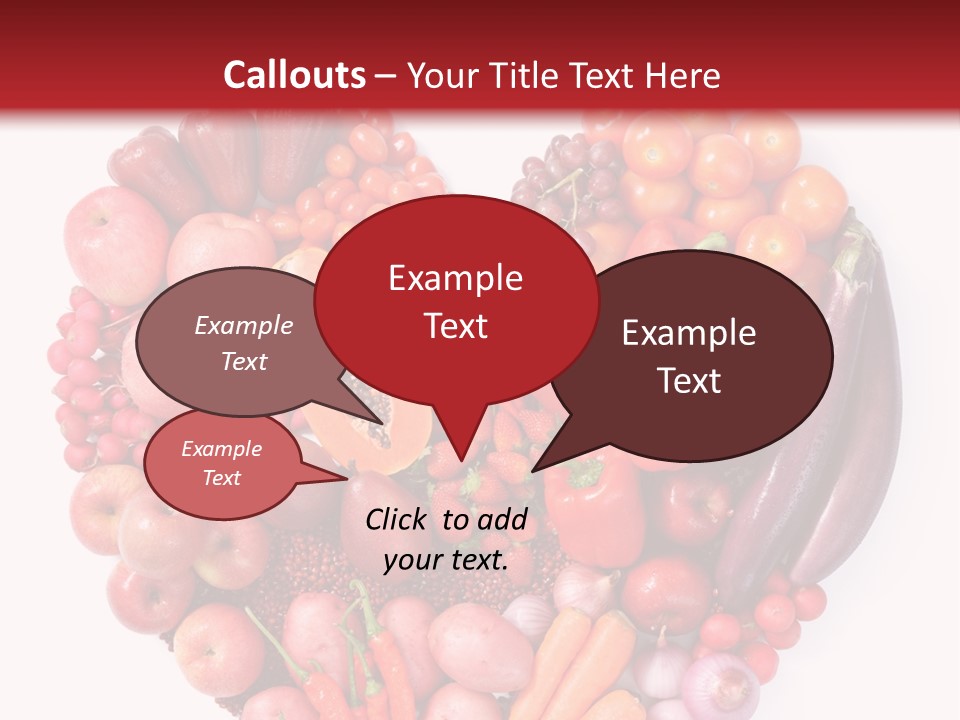 Isolated Fresh Grape PowerPoint Template