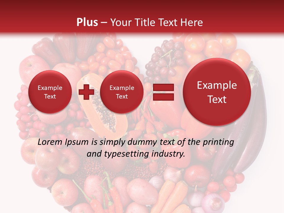 Isolated Fresh Grape PowerPoint Template