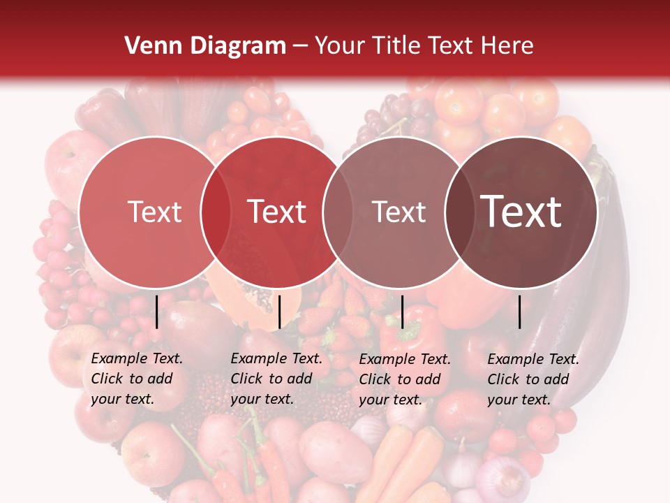 Isolated Fresh Grape PowerPoint Template