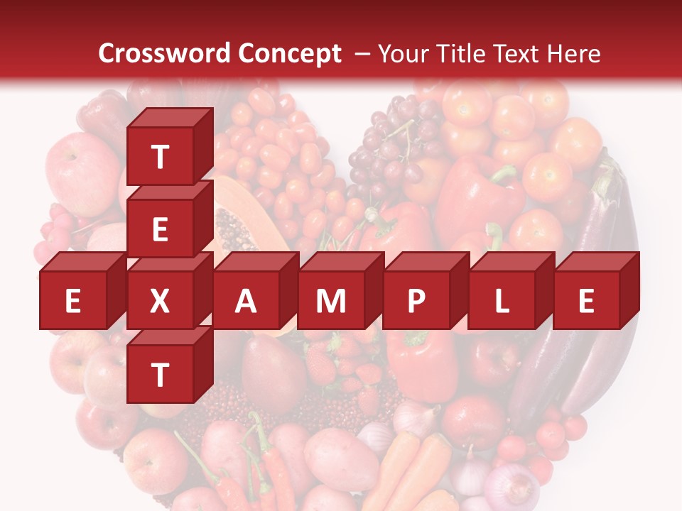 Isolated Fresh Grape PowerPoint Template