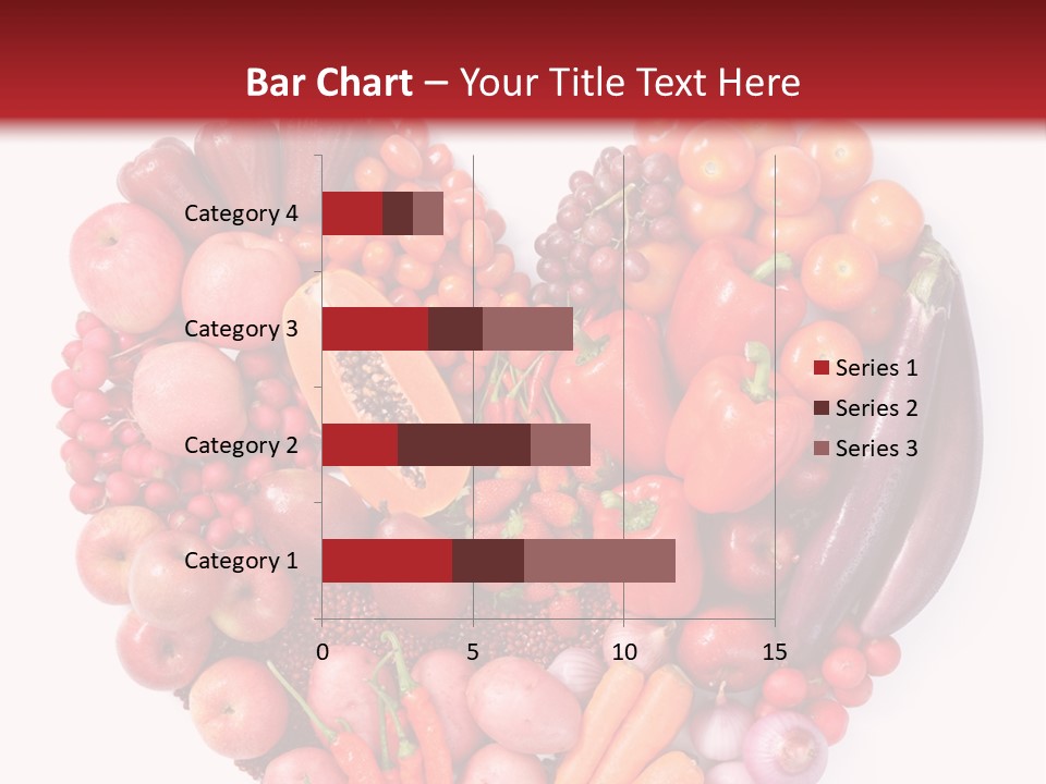 Isolated Fresh Grape PowerPoint Template
