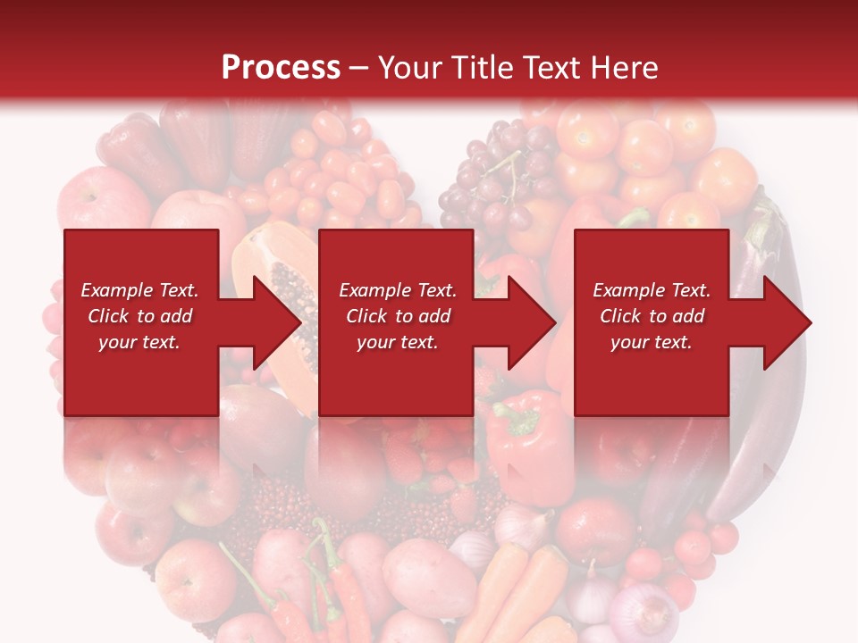 Isolated Fresh Grape PowerPoint Template