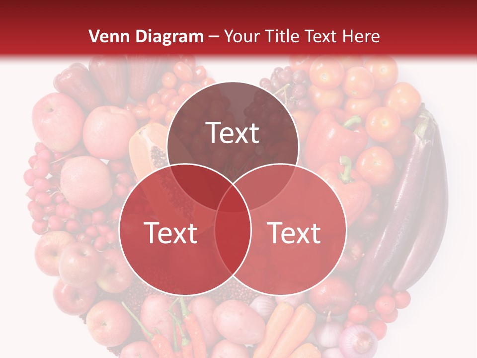 Isolated Fresh Grape PowerPoint Template