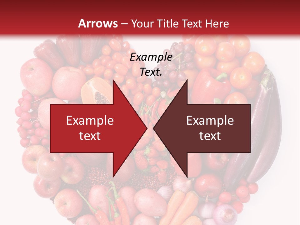 Isolated Fresh Grape PowerPoint Template