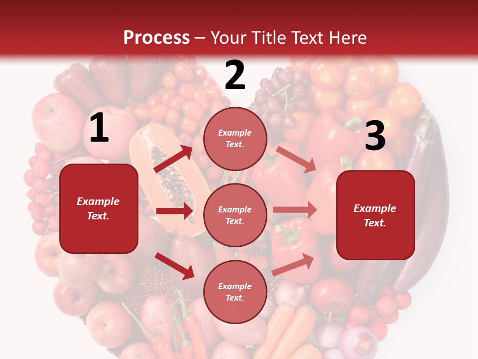 Isolated Fresh Grape PowerPoint Template