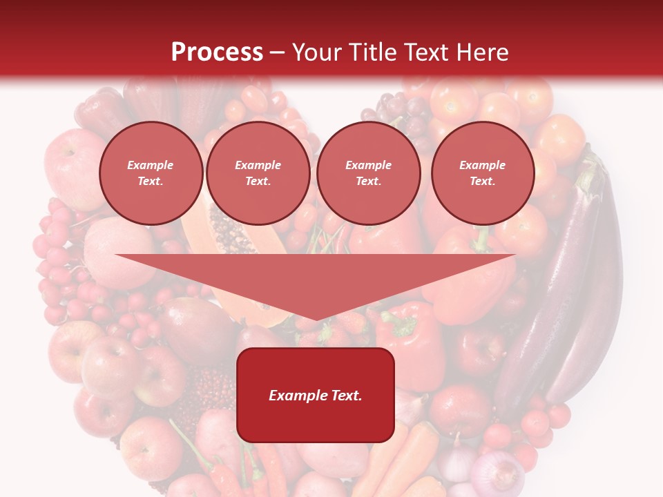 Isolated Fresh Grape PowerPoint Template