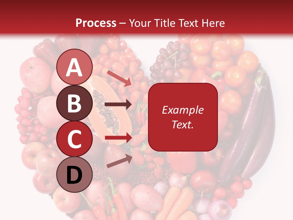 Isolated Fresh Grape PowerPoint Template