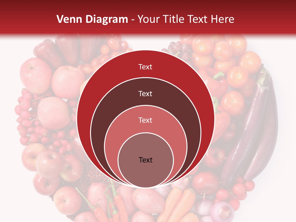 Isolated Fresh Grape PowerPoint Template
