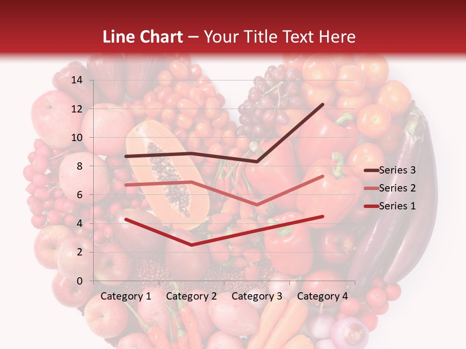 Isolated Fresh Grape PowerPoint Template