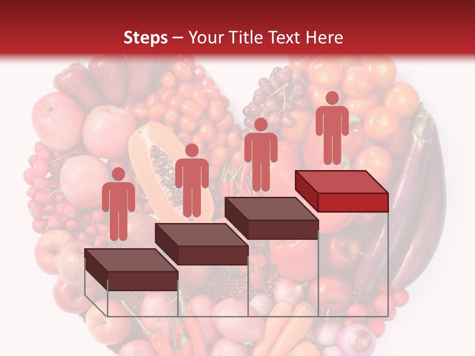 Isolated Fresh Grape PowerPoint Template