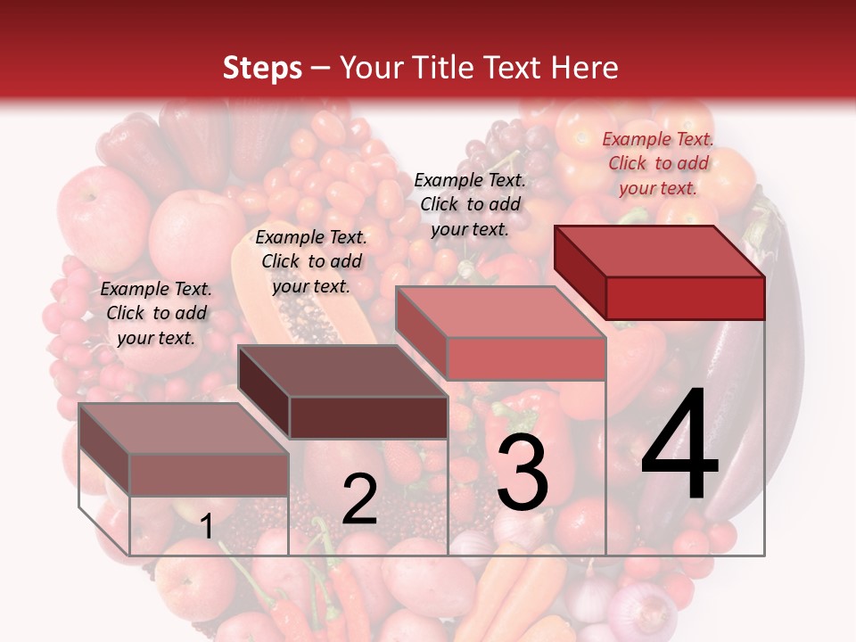Isolated Fresh Grape PowerPoint Template
