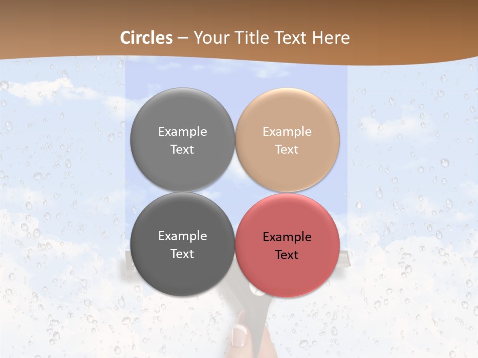 Pretty Girl Face PowerPoint Template