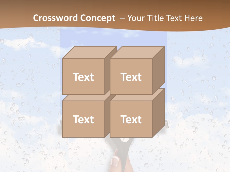 Pretty Girl Face PowerPoint Template