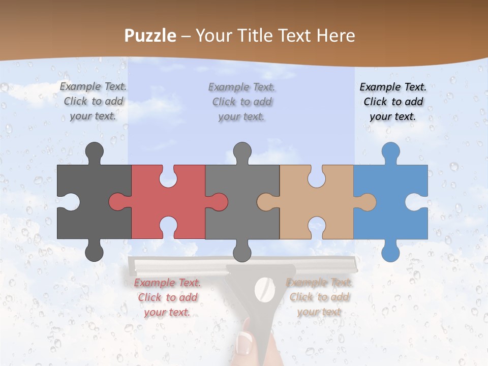 Pretty Girl Face PowerPoint Template