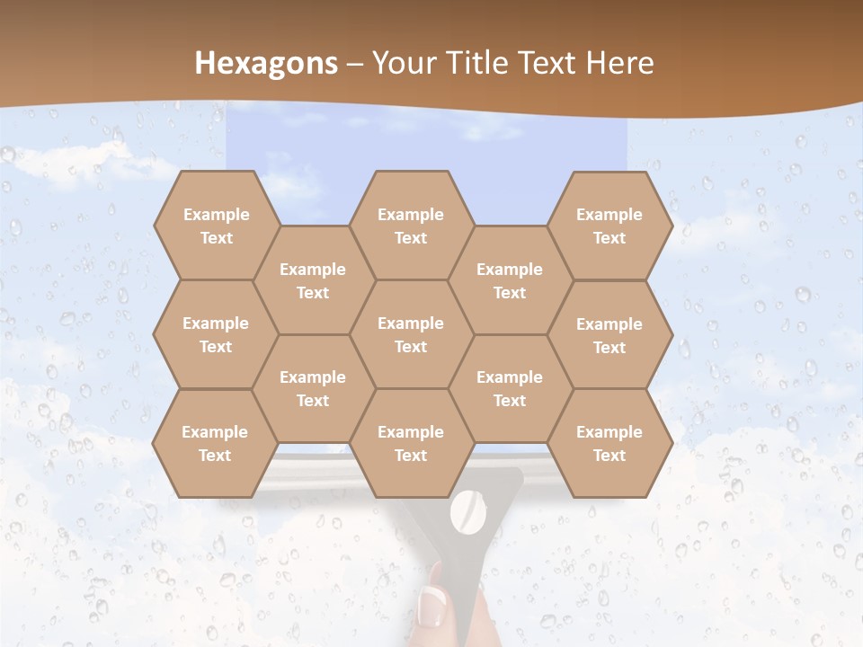 Pretty Girl Face PowerPoint Template