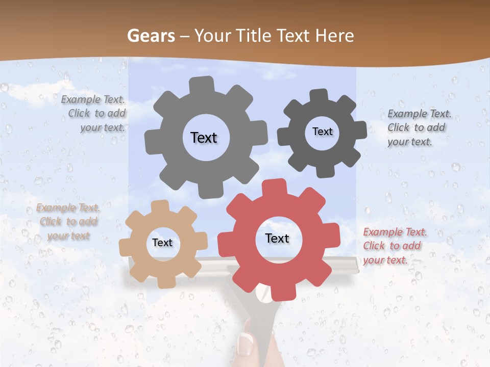 Pretty Girl Face PowerPoint Template