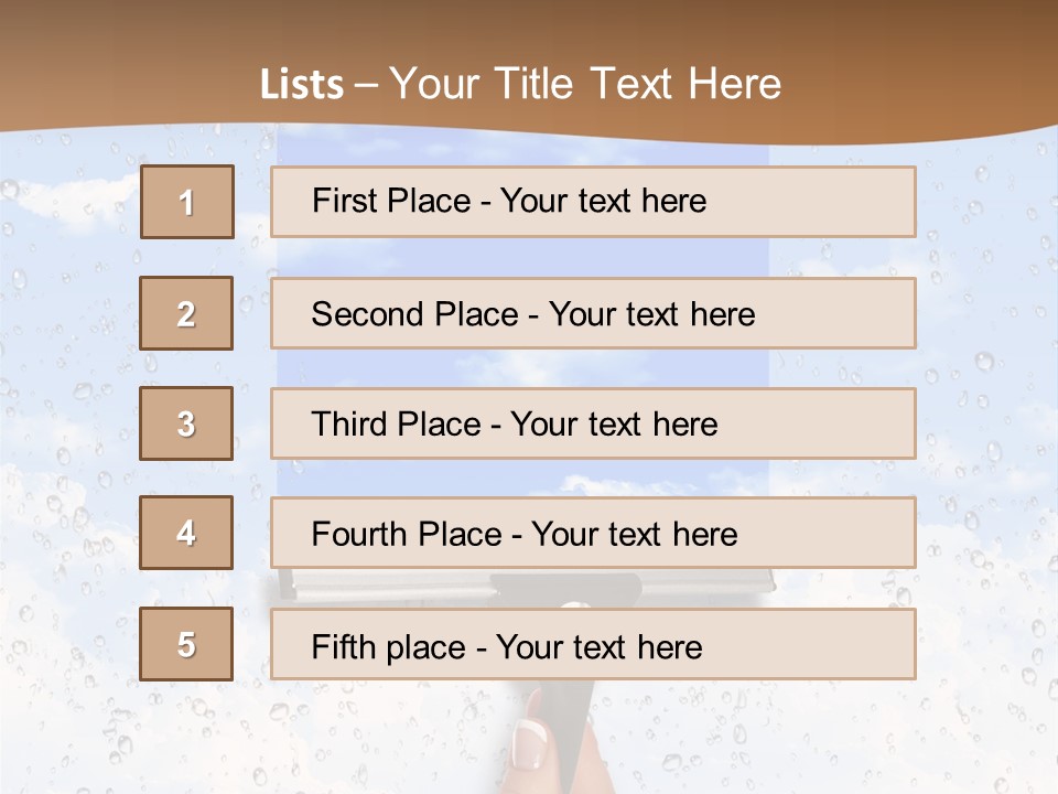Pretty Girl Face PowerPoint Template