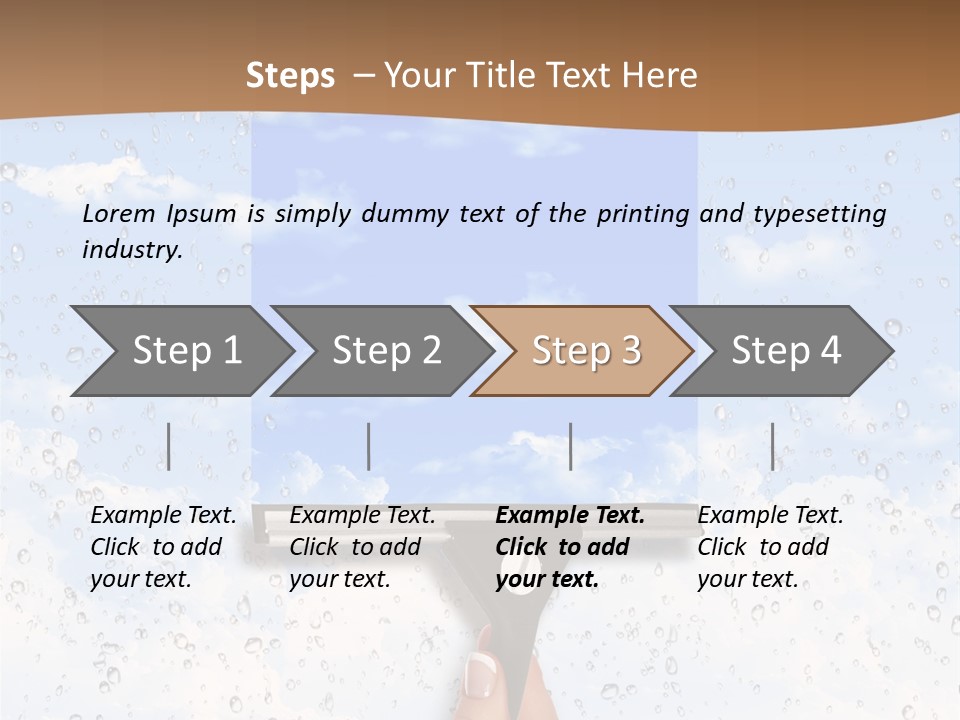 Pretty Girl Face PowerPoint Template