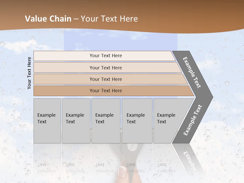 Pretty Girl Face PowerPoint Template