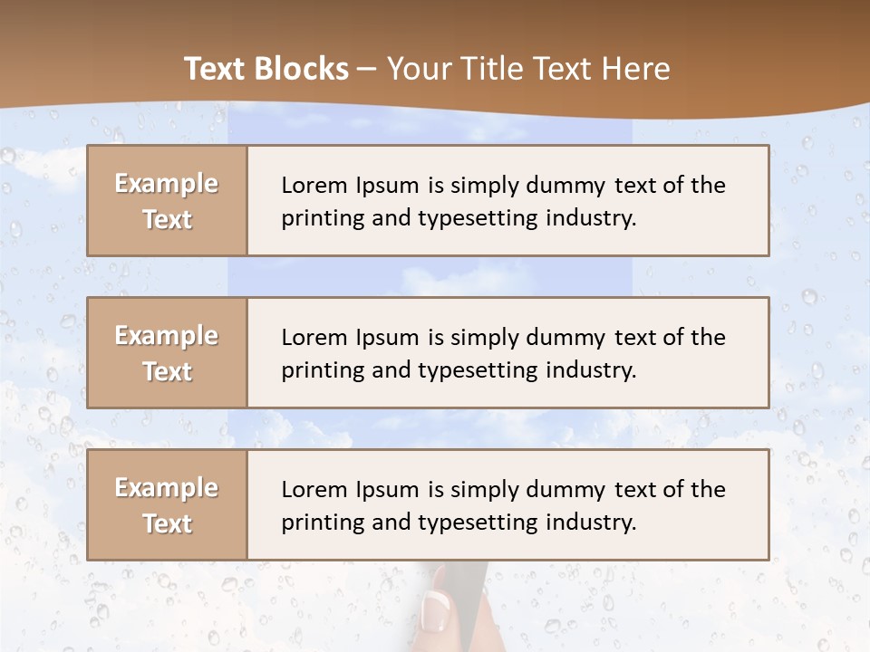 Pretty Girl Face PowerPoint Template