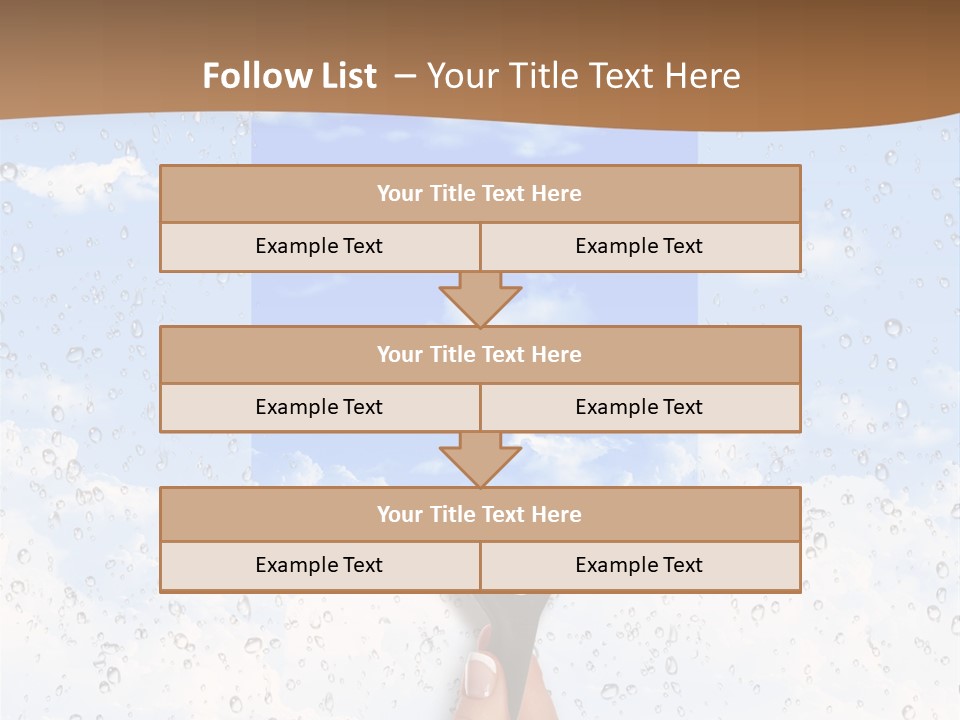 Pretty Girl Face PowerPoint Template