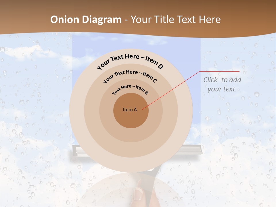 Pretty Girl Face PowerPoint Template