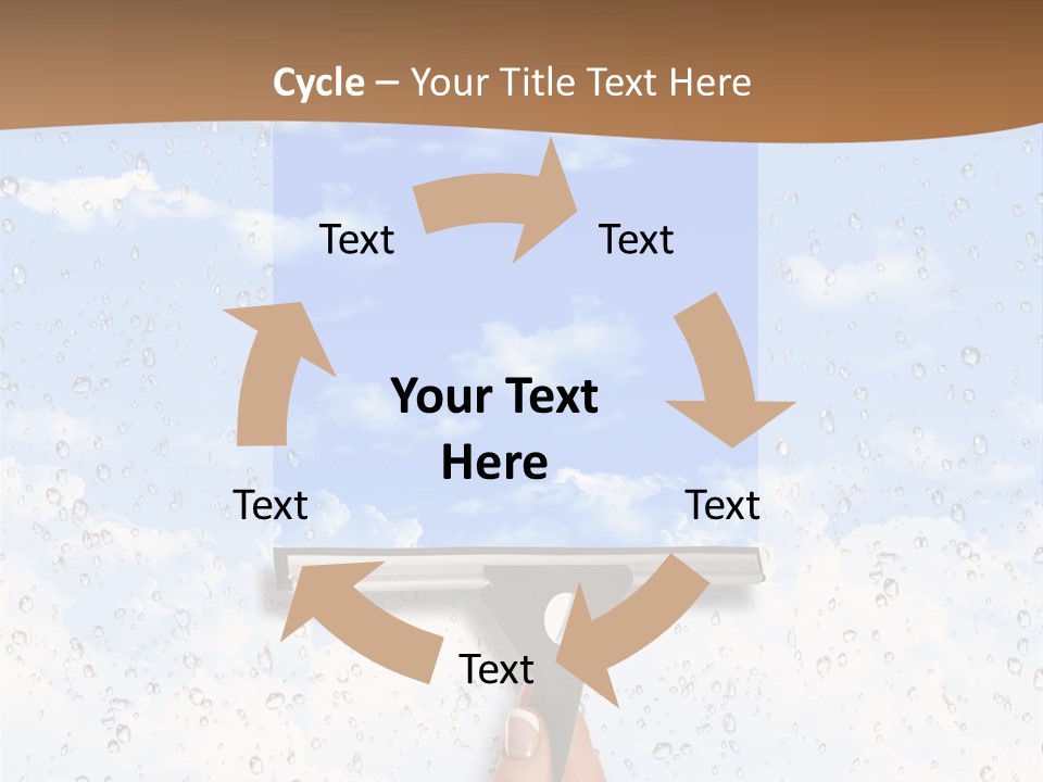Pretty Girl Face PowerPoint Template