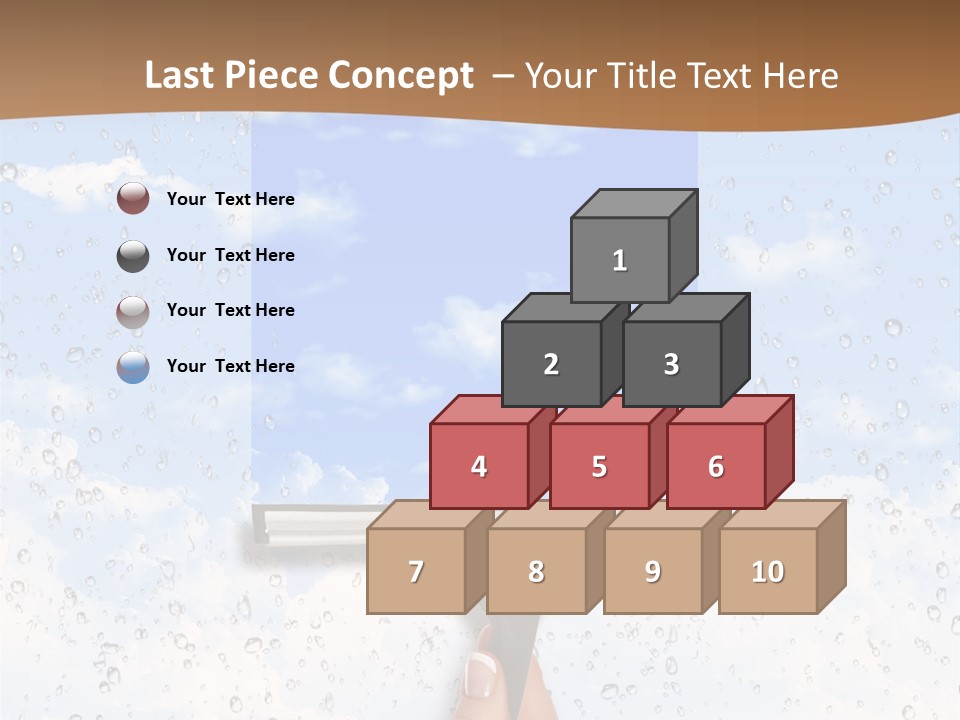 Pretty Girl Face PowerPoint Template