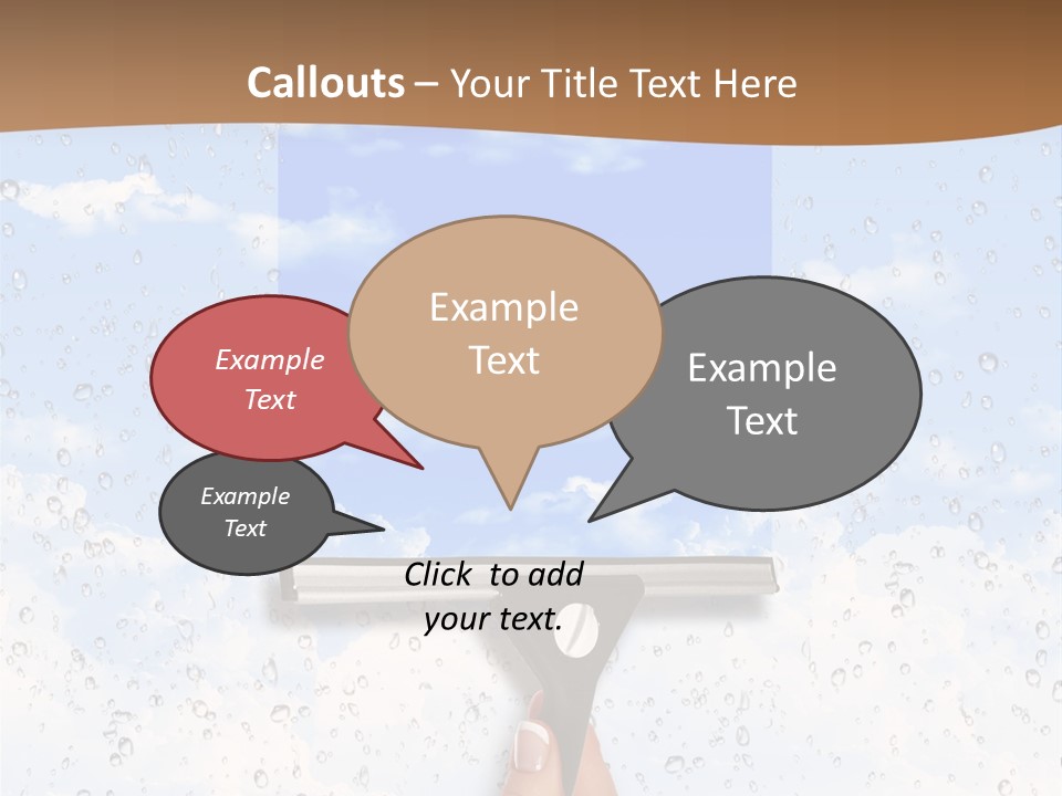 Pretty Girl Face PowerPoint Template