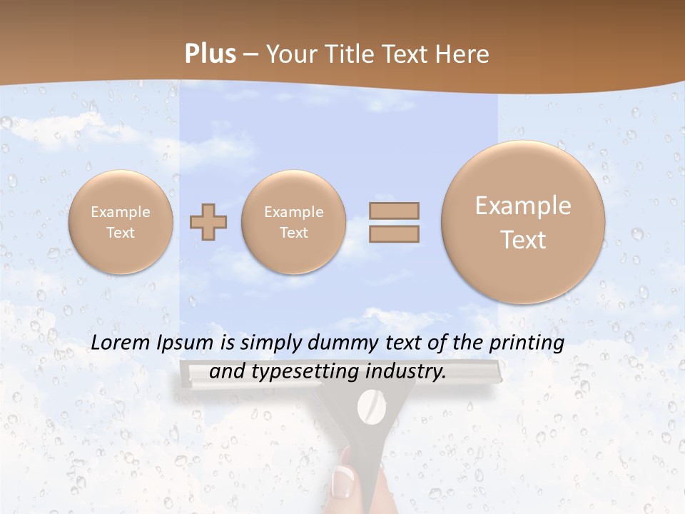 Pretty Girl Face PowerPoint Template
