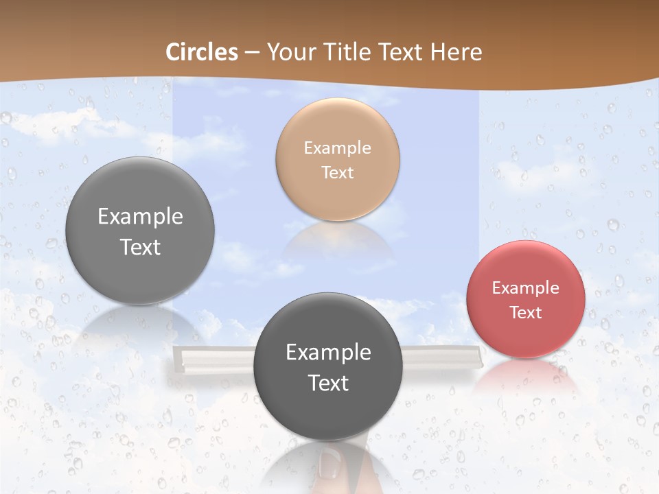 Pretty Girl Face PowerPoint Template