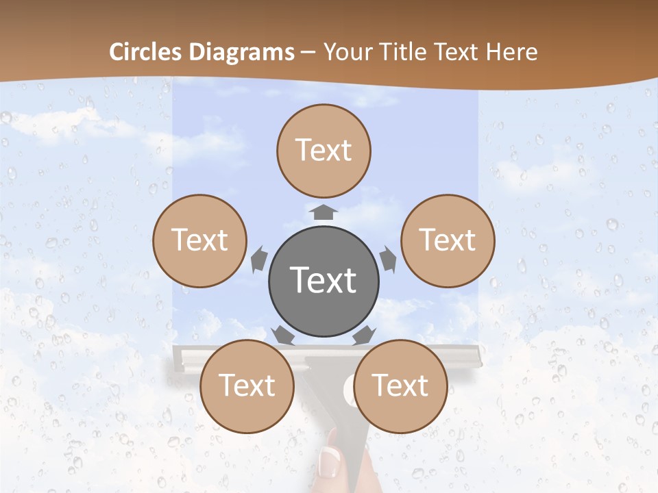 Pretty Girl Face PowerPoint Template